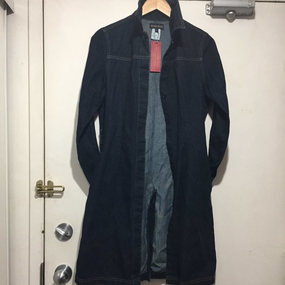 VINTAGE ARMOR BELTED JEANS JACKETS SIZE M - Picture 1 of 8